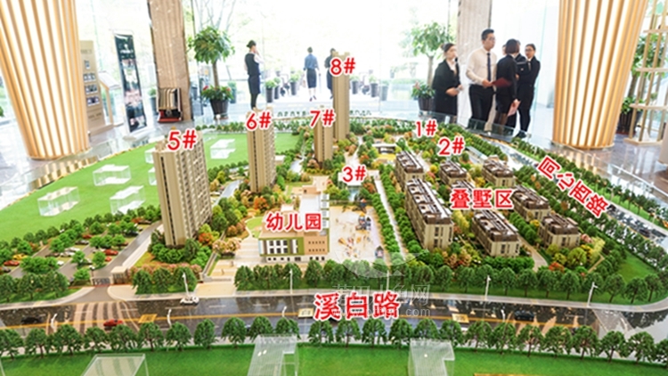 阳光城·檀悦沙盘图