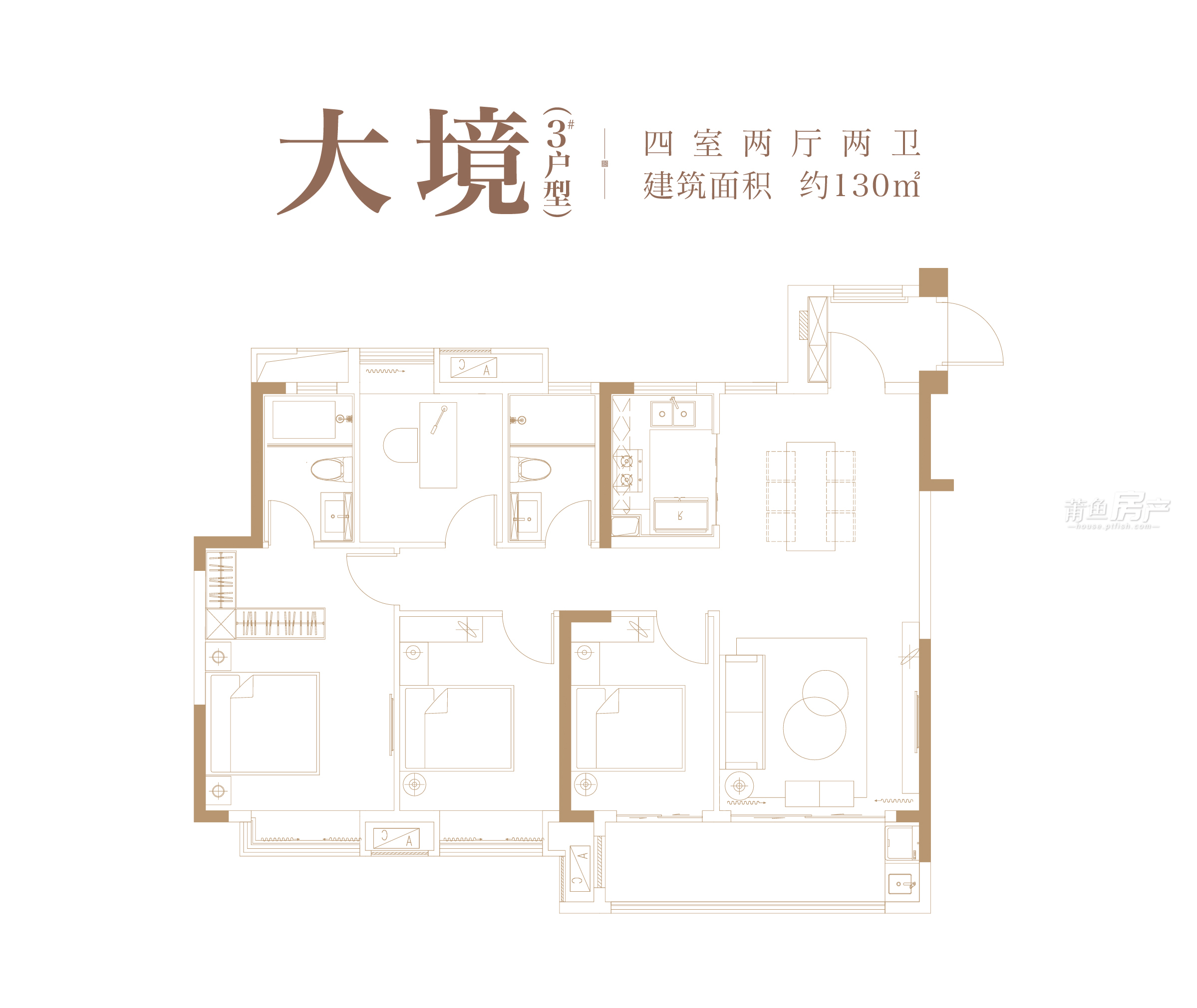 大唐玉湖印象户型图片