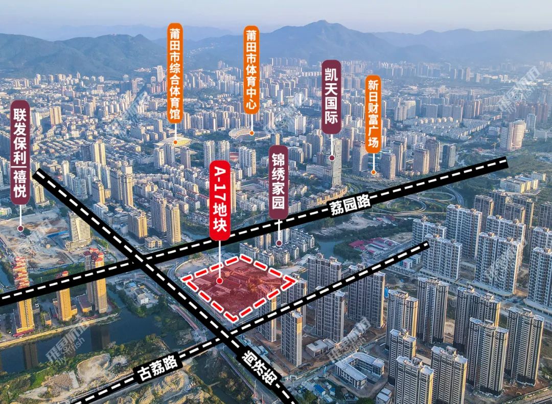 定了莆田玉湖新增2幅住宅1幅商业用地