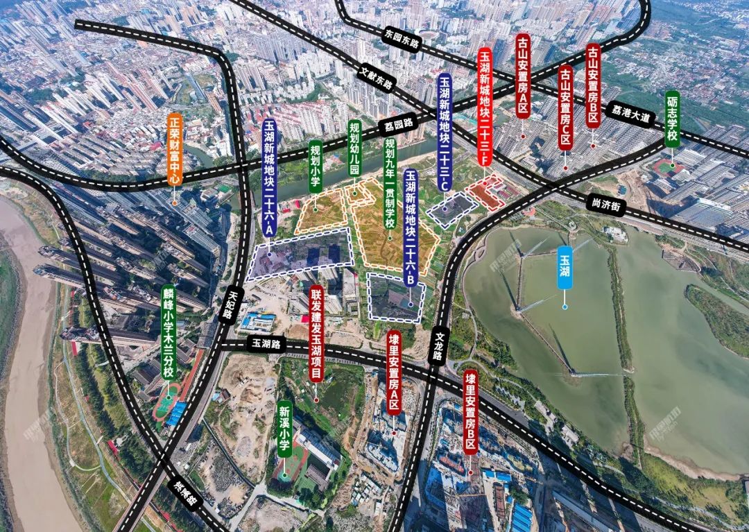 莆田玉湖三幅地块即将拍卖!